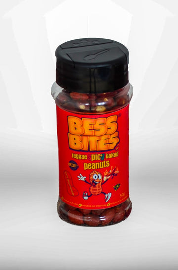BESS BITES  Reggae spicy baked  Peanuts