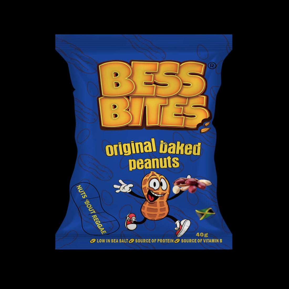 BESSBITES ORIGINAL BAKED PEANUTS